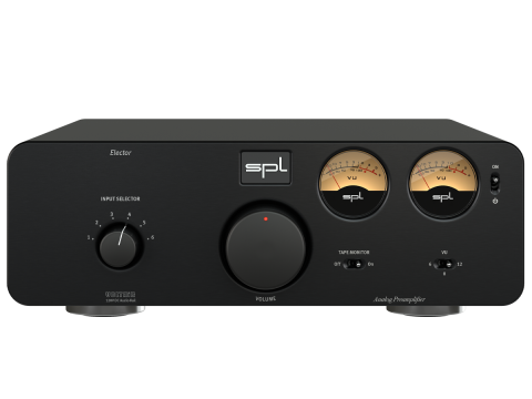 Elector preamplifier from SPL in Black