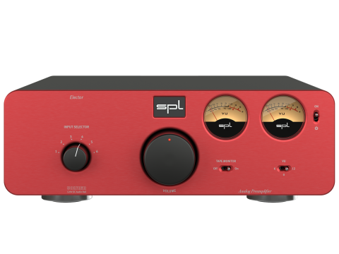 SPL Elector preamplifier in Red