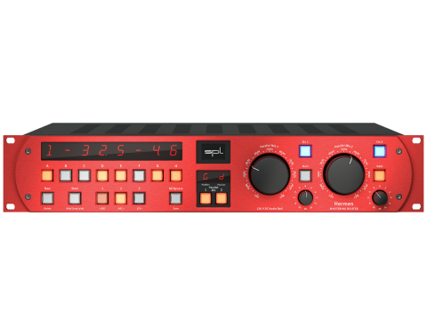 Hermes mastering router finished in Red