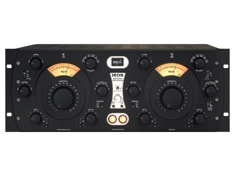 SPL IRON mastering compressor in Black