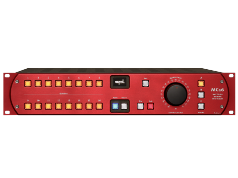MC16 mastering controller in Red from SPL