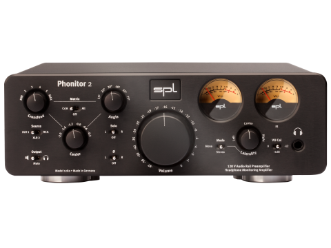 SPL Phonitor 2 Preamp and Monitor Controller in Black