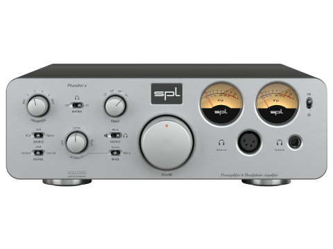 Phonitor X from SPL finished in Silver