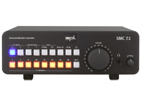 SMC 7.1 from SPL for surround sound mixing