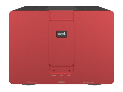 Performer m1000 power amp in Red