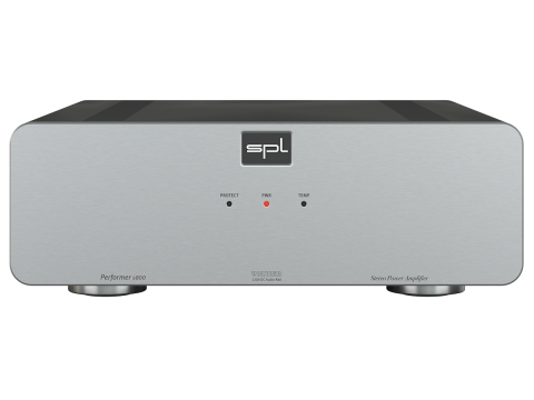 Performer s800 power amp finished in Silver