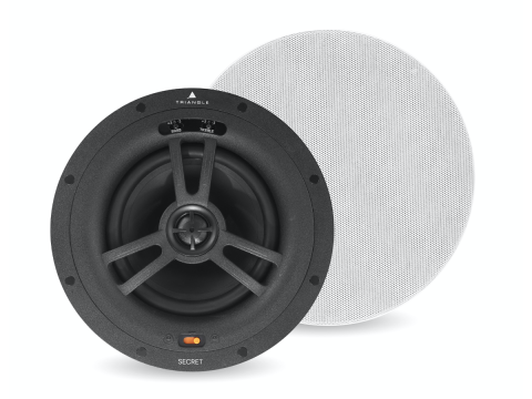 Front-view of Triangle's EMT7 installation speaker