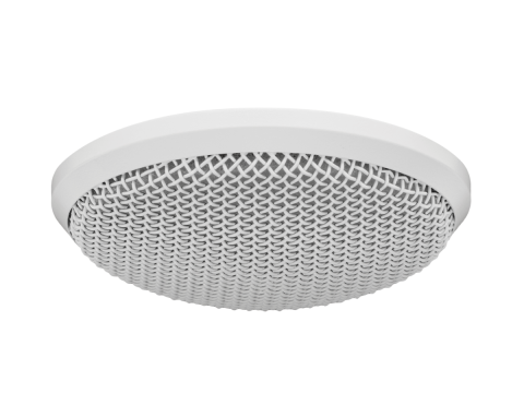 The M70 flush ceiling microphone from Audix in white