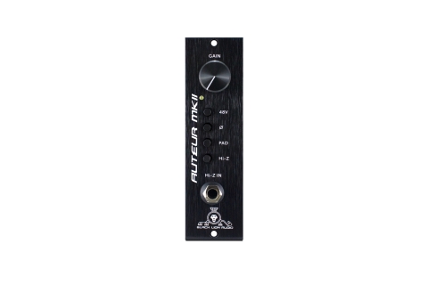 Black Lion Auteur Mk2 500-series - front panel