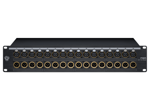 Black Lion's 32-point PBR XLR32 Dsub patchbay