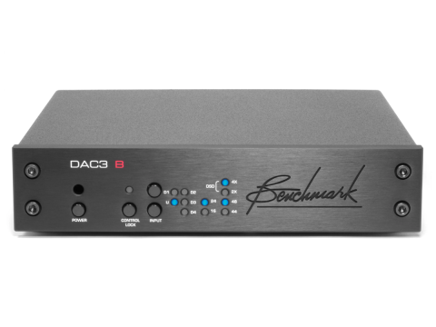 Benchmark's DAC3L converter in black