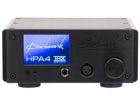 Benchmark HPA4 headphone amp in black