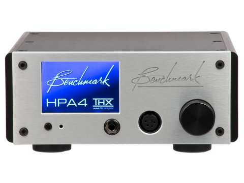 Benchmark HPA4 high-res headphone amp in silver