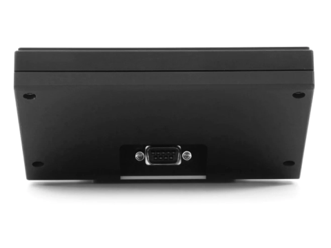Rear terminal port of the M10 reverb controller