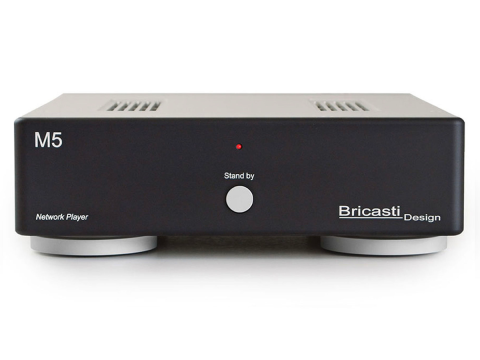 Bricasti M5 network interface for home audio systems