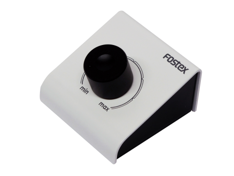 Fostex's PC1e volume controller in white