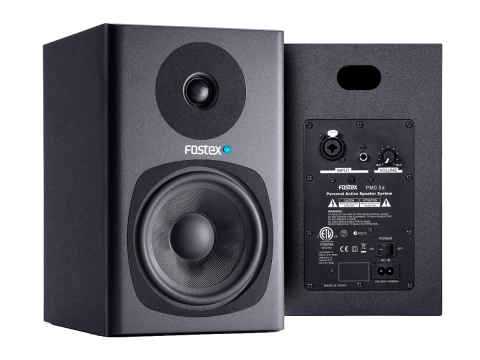 Fostex PM0.5d active desktop speaker set in Black