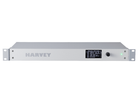 DA and AES equipped 8x8 interface from Harvey
