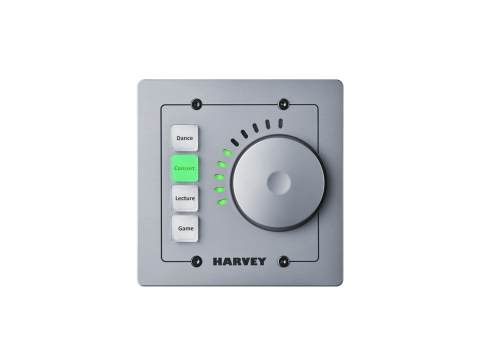 4-button RC4 remote control from Harvey in Aluminium