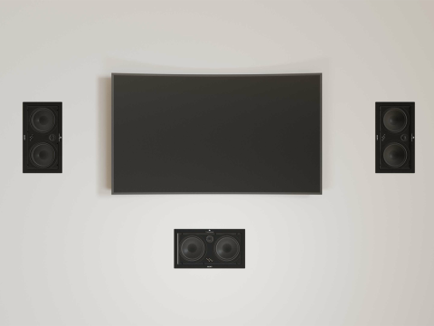 LCR7 - a brand new in-wall 2-way speaker from Triangle