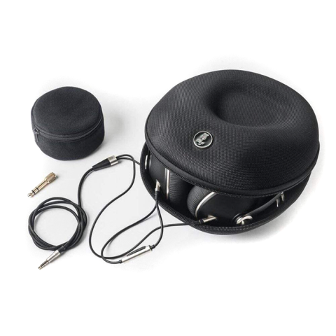 Meze 99 Neo shown with included accessories