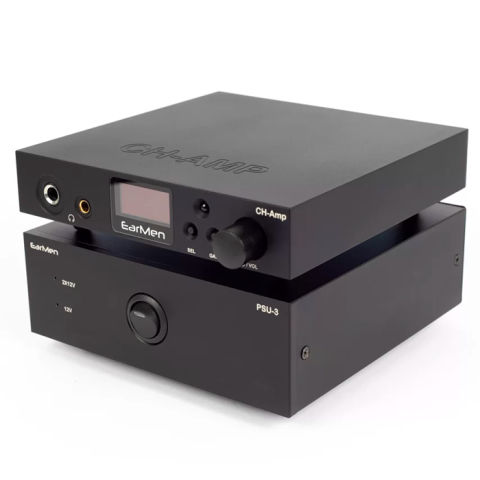 CH-Amp from EarMen including separate powersupply module
