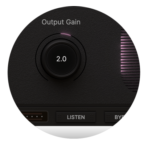 Listen Mode for auditioning wet-only signal