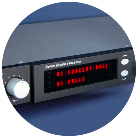 M7 features a wide library of preset reverb patches