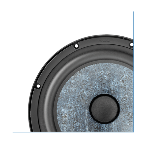 Focal's proprietary Slatefiber driver for the Alpha EVO range