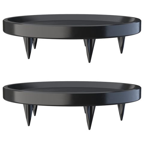 Carpet discs included with IsoAcoustics' Aperta Sub XL
