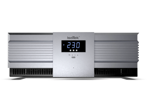 IsoTek's Nova power conditioner finished in silver