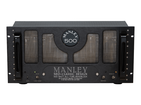 Neo-Classic 500 power amplifier in Black from Manley Labs