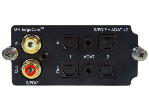Edge Card with 1x SPDIF and 2x ADAT channels