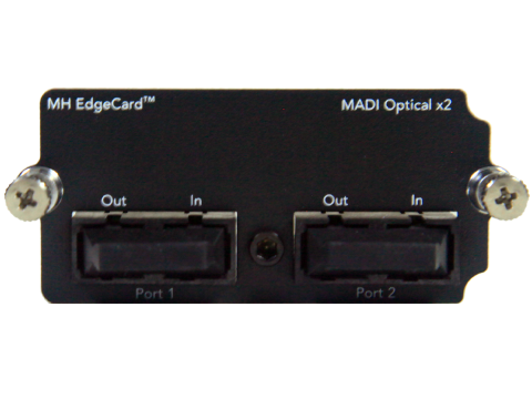 Metric Halo Edge Card with dual MADI Optical