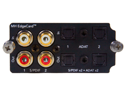 Edge Card for dual S/PDIF and 2x ADAT channels