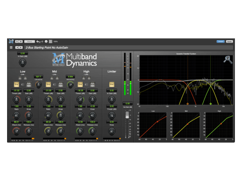 Multiband Dynamics v4 plugin from Metric Halo