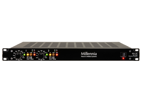 Millennia HV3C microphone preamp