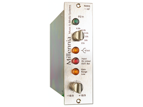 Angle view of Millennia's NSEQ equaliser