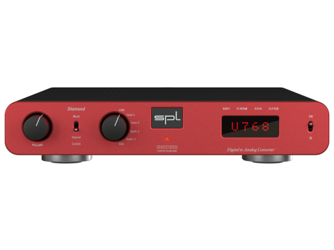 SPL Diamond DAC finished in Red