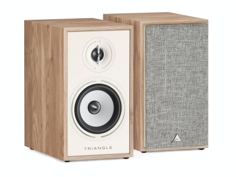 Borea BR02 Light Oak bookshelf speakers