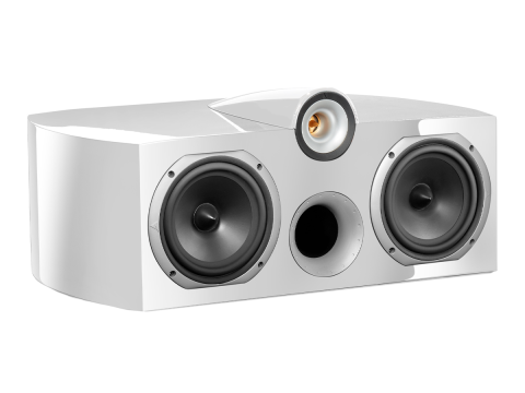 Gamma center speaker, in solid white