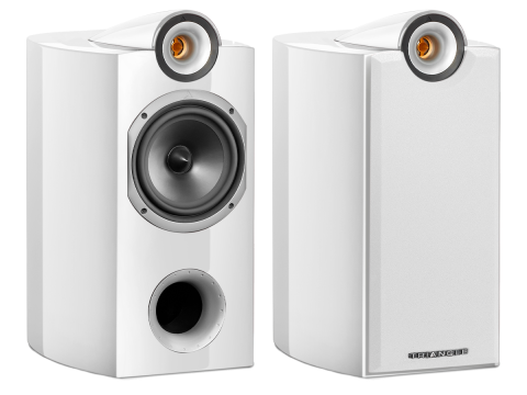 Triangle Theta speakers in White