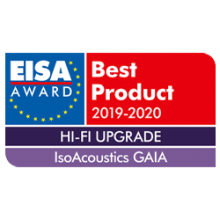 IsoAcoustics' EISA Award for GAIA isolators