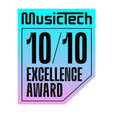 MusicTech 10/10 Excellence Award