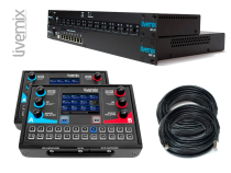 Digital Audio Labs Livemix 4-Person Monitoring Bundle
