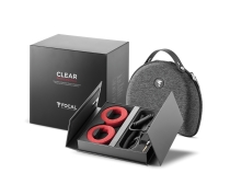 Accessories and carry case included with Focal's Clear Pro