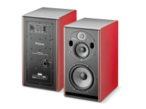 Focal Trio6 studio monitor - vertical configuration, front and back