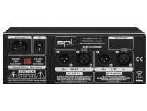 Rear input panel of SPL Volume2 studio volume controller