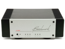 Benchmark AHB2 power amplifier in silver