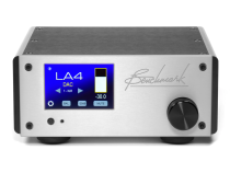 Benchmark LA4 preamplifier finished in silver